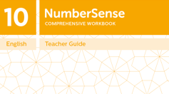 Teacher Guide for NumberSense Workbook 10