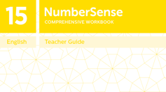 Teacher Guide for NumberSense Workbook 15