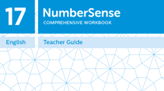 Teacher Guide for NumberSense Workbook 17