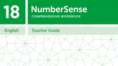 Teacher Guide for NumberSense Workbook 18