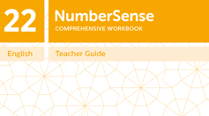 Teacher Guide for NumberSense Workbook 22