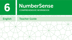 Teacher Guide for NumberSense Workbook 6