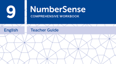 Teacher Guide for NumberSense Workbook 9